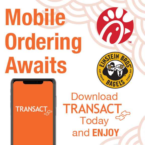 Mobile Ordering Awaits, Download Transact Today